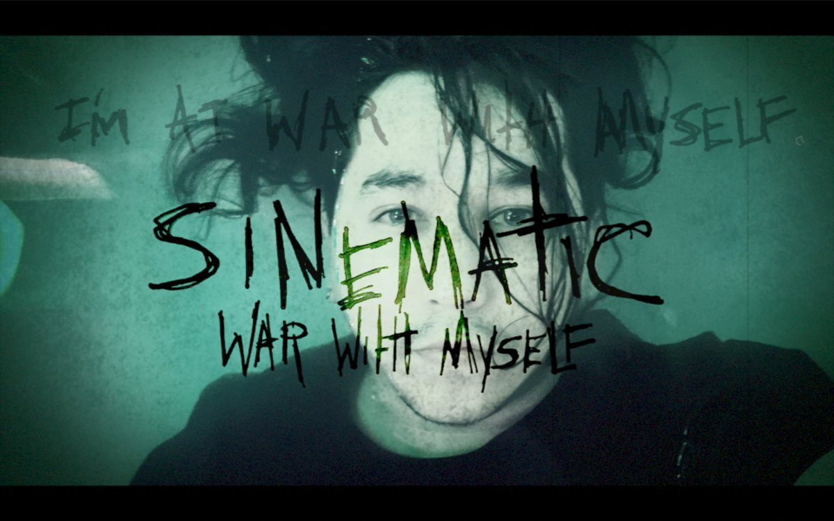 Sinematic_music's tweet photo. Good Morning Sinners! 🤘 Last night I created a lyric video to "War With Myself", you can view it at 12PM today on youtube!
https://t.co/WPeGe28tz3

#youtube #lyricvideo #sinematic #warwithmyself #newsong https://t.co/P5wqFliltf