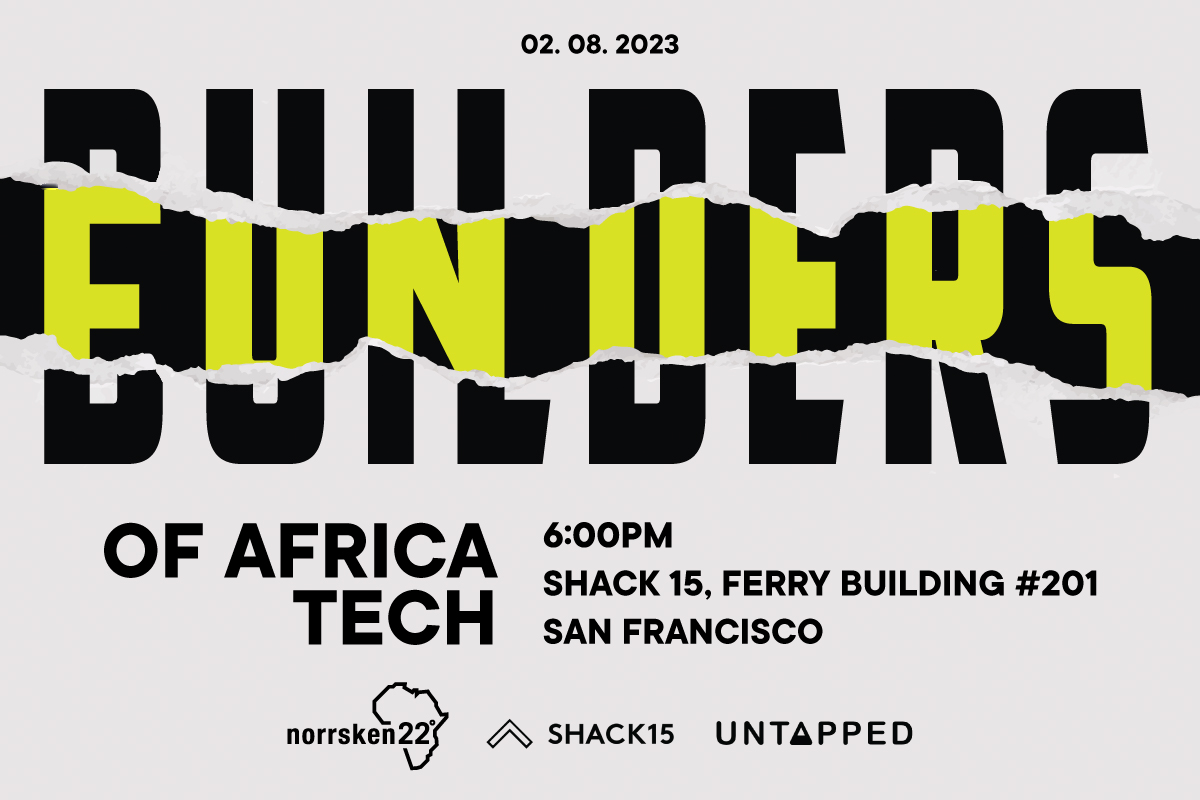 Happening Wednesday! Join us for a memorable experience celebrating Africa's potential at Norrsken22's event in San Francisco. Register here: buff.ly/45aoZWv