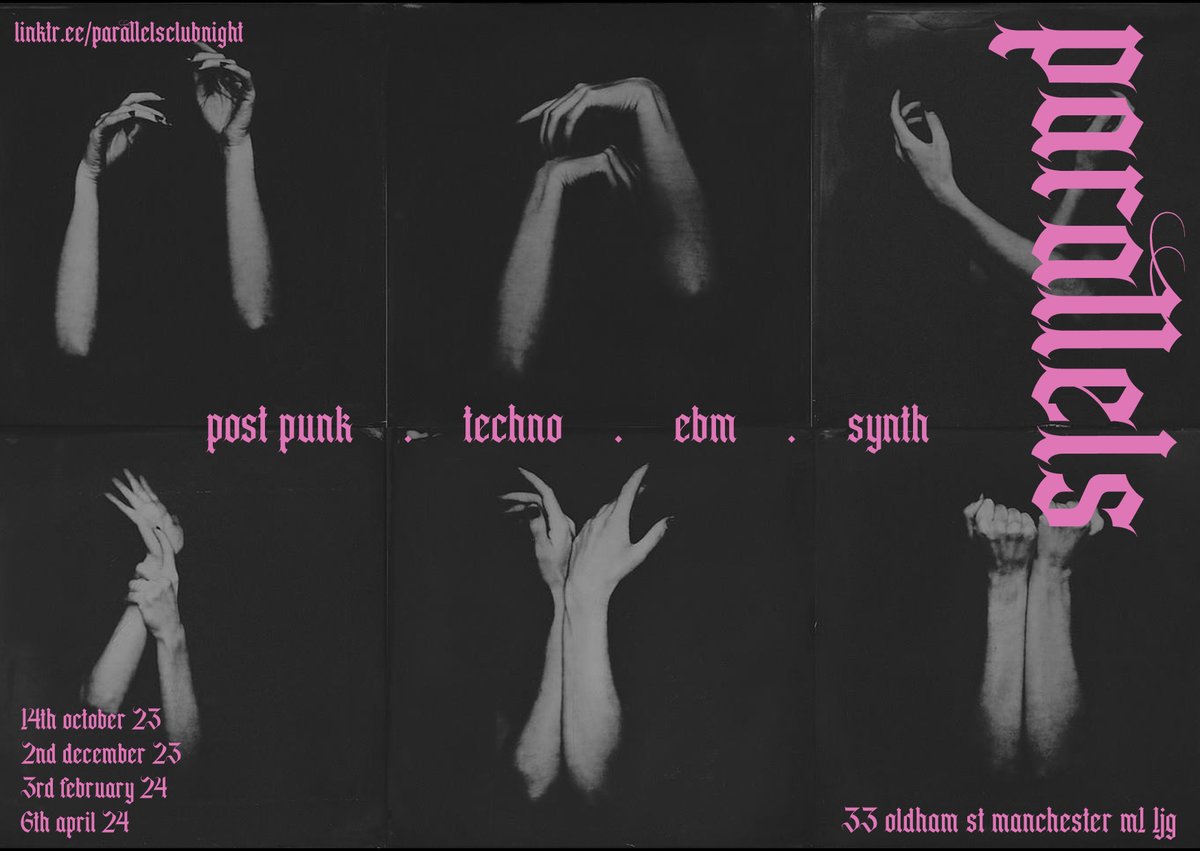 Katalamode's tweet photo. WE ARE BACK!!!!!
Welcoming back since pre lockdown - the homecoming of the deepest darkest corners of Manchester's alternative club scene, PARALLELS.
https://t.co/HJFpK6CIjN https://t.co/osAmvPB7f2