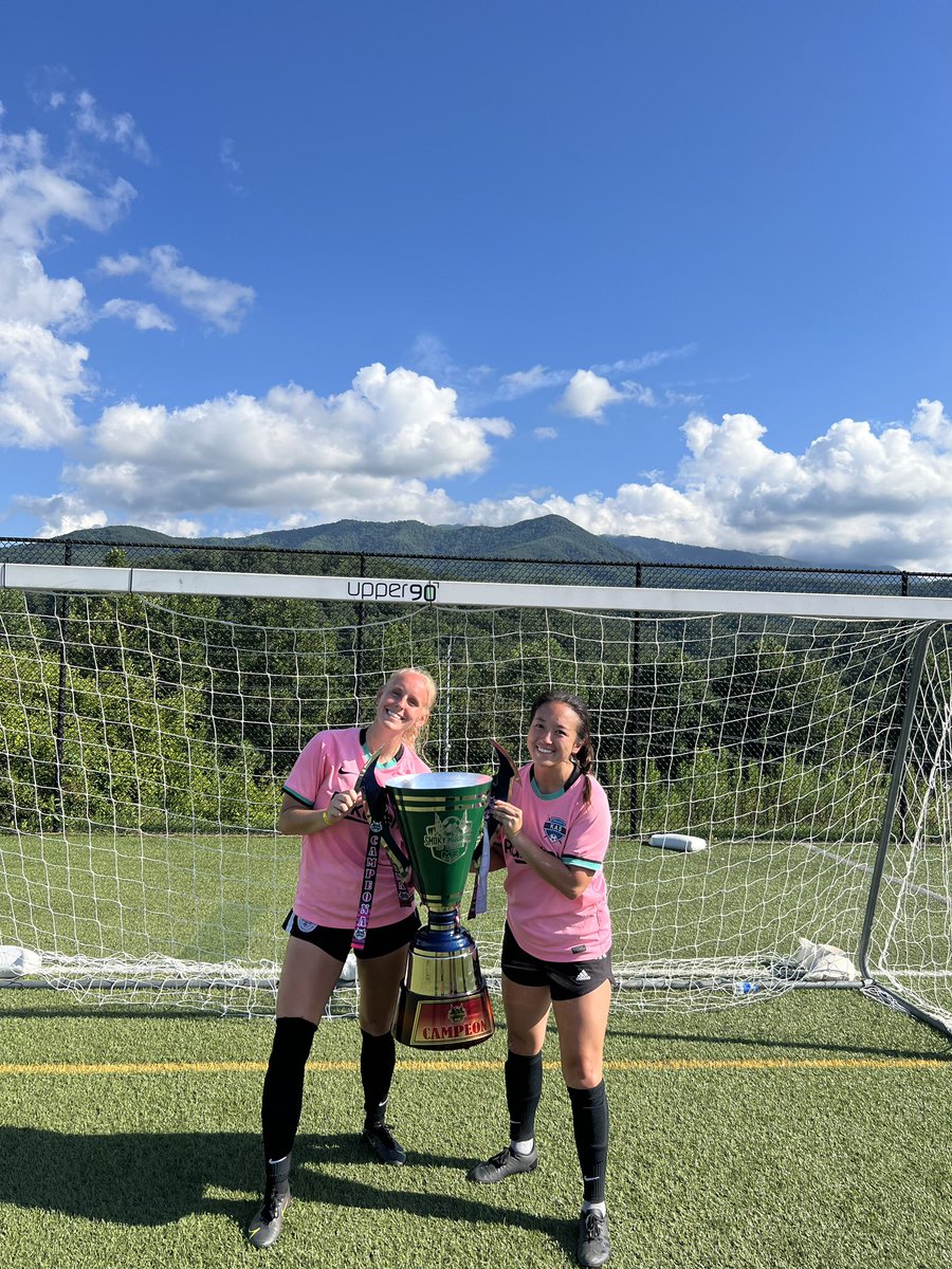 MVPremier's tweet image. MVP Coaches, Allison &amp;amp; Tessa, competed in &amp;amp; won the Smokey Mountain Cup while playing for Kentucky All-Stars! Great job!!! #mvpremier #thegoldstandard