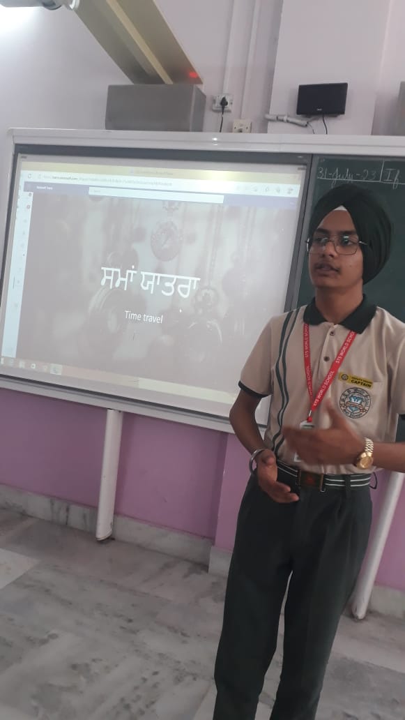 BkJanday's tweet photo. @STSWSRAJGOMAL
@TajinderJohal2
Power point presentation  activity on speaking skill topic time travel SDG 4 and 11 covered class 10B  date 31 july https://t.co/P6LAg0hR9Q