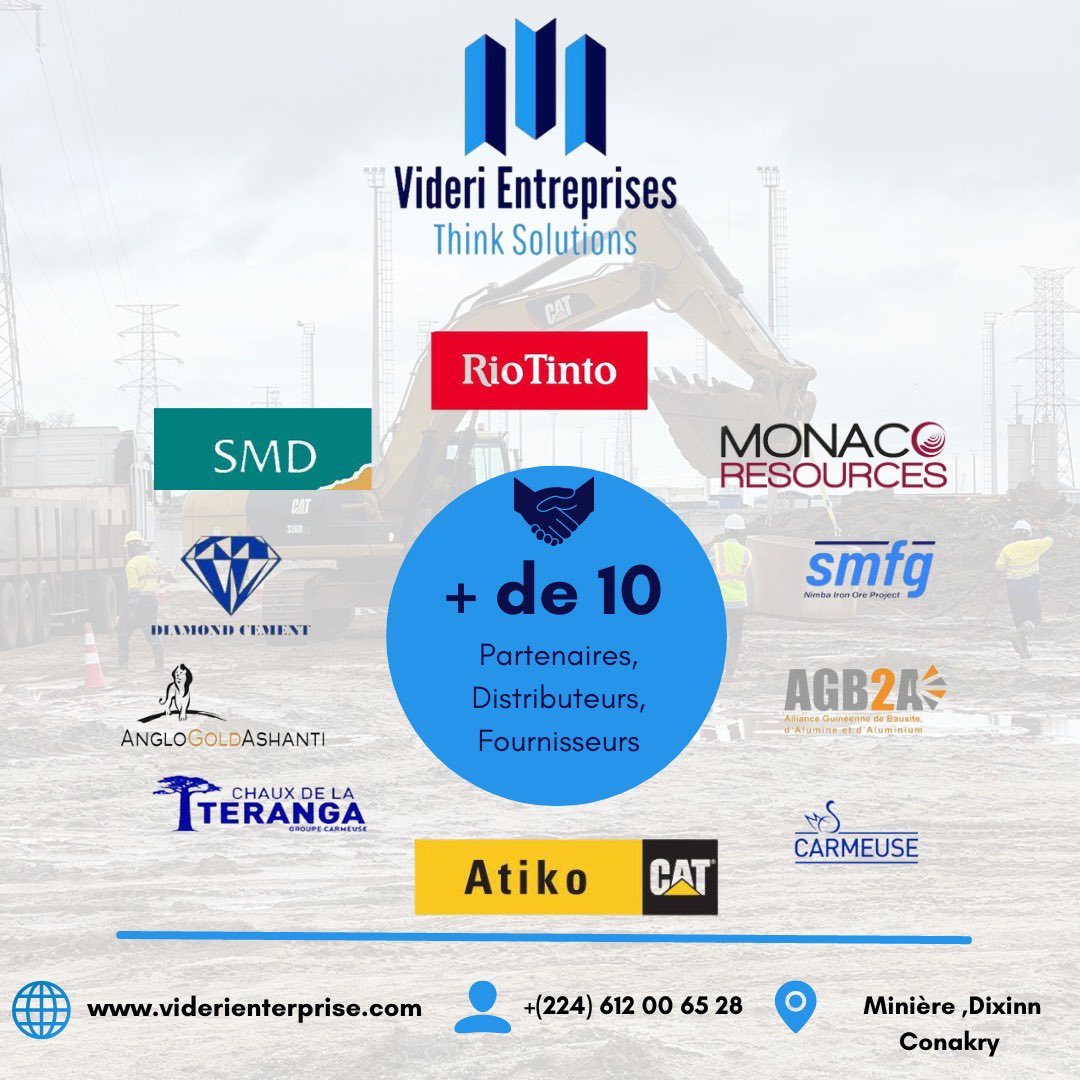 VideriEnt's tweet photo. 🫱🏾‍🫲🏽𝑰𝒍𝒔 𝒏𝒐𝒖𝒔 𝒇𝒐𝒏𝒕 𝒄𝒐𝒏𝒇𝒊𝒂𝒏𝒄𝒆 !

Contactez-nous :

☎️(+224) 612 00 65 28

📩 contact@viderienterprise.com

🌍 https://t.co/D8t2qQI4Oa

#partenaires #entreprise #entrepreneurship #teambuilding #viderientreprises #riotinto #simfer #smfg #carmeuse #SMD #atiko https://t.co/3ex3iFshao