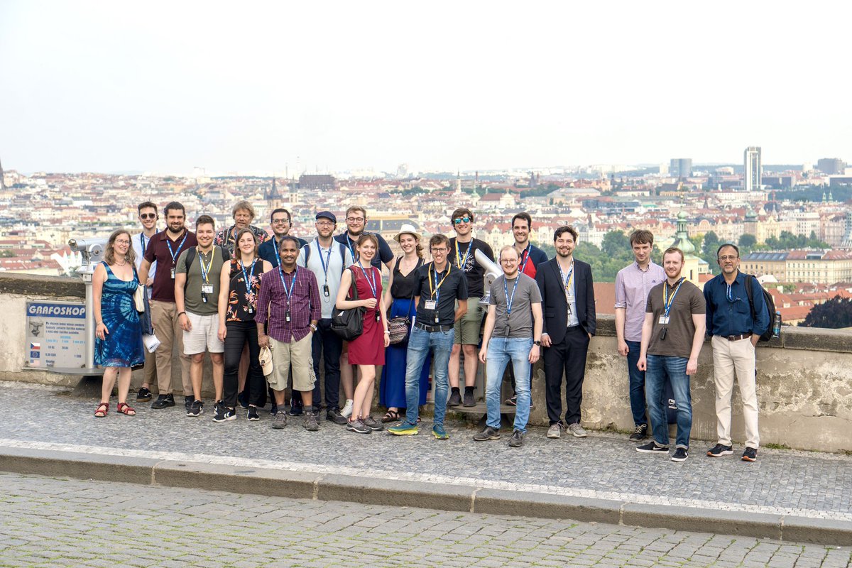 Finally received our group photo😄
#Throwback #IEEE #CBI #Conference #Prague