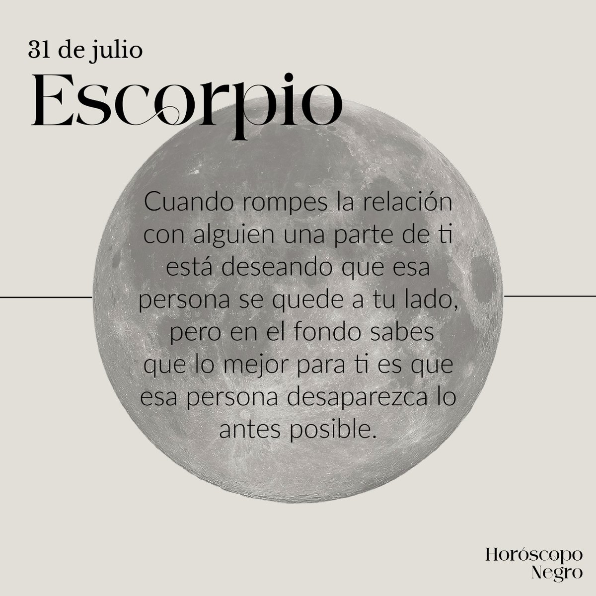 ✨♏✨ #escorpio #horoscoponegro