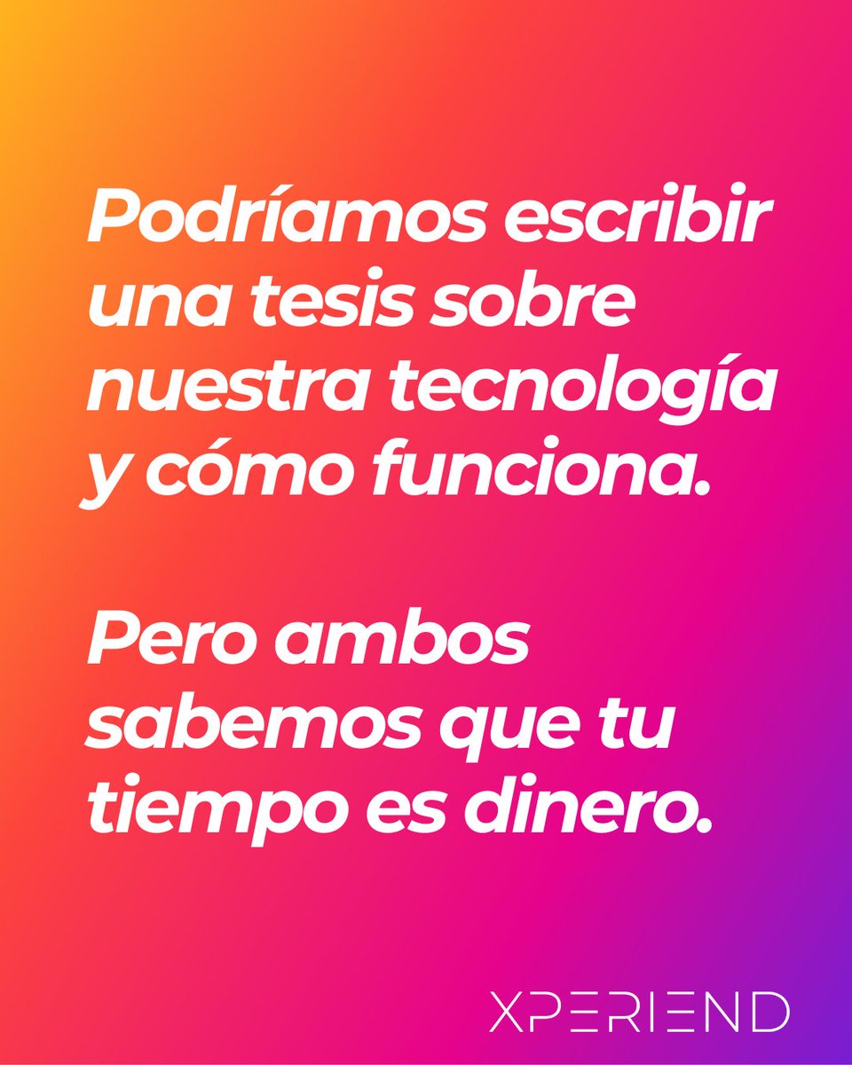 No nos gusta hacerte perder tu tiempo y, mucho menos, tu dinero 😉