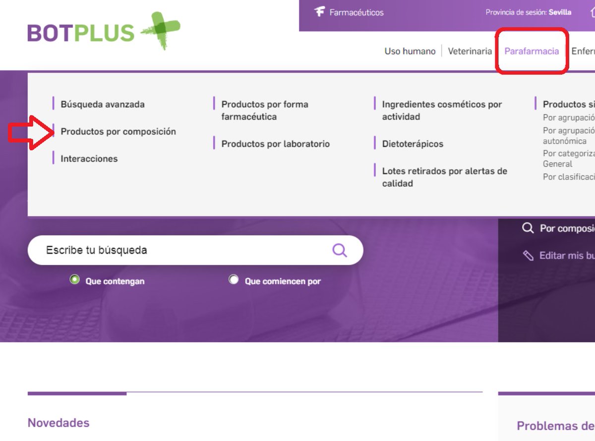 rosaritoCIM's tweet photo. Buenos días #farmacia! ¿Sabes que en #BotPlus de @Farmaceuticos_ puedes buscar productos de parafarmacia por composición? Ejemplo de consulta real al CIM de @COF_Sevilla : productos que contengan cartílago de tiburón. BotPlus es la ,🍐si quieres aprender a usarlo, te ayudamos!! https://t.co/0pybe6xXj5