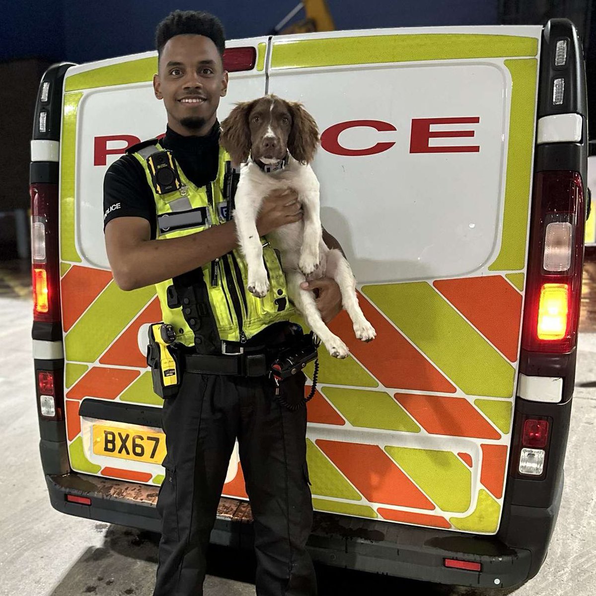 New 4 legged friend 🐶 Trying to get her to stay still was probably the biggest challenge of the day 😂