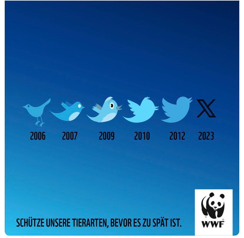 It's not a big deal if you remove a #bird from your logo, but it will be a disaster if we continue to lose them from our #environment.  Birds keep our #ecosystems running smoothly. Protect #Wildlife &amp; #ProtectedAreas before its too late.