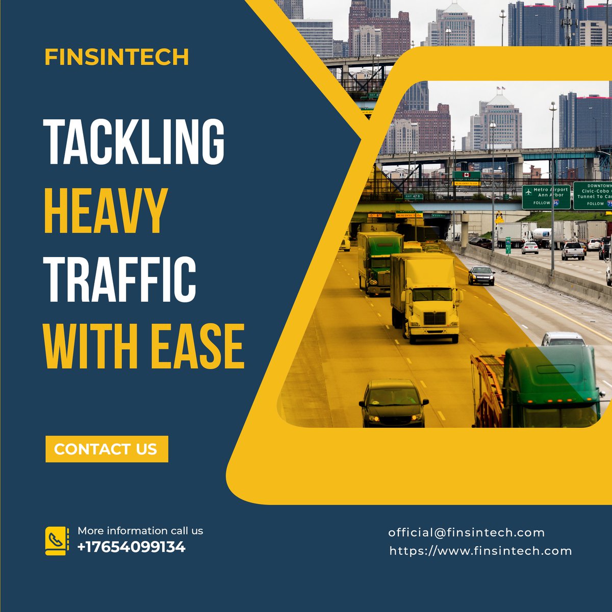 Tackling Heavy Traffic with Ease
finsintech.com
#CustomSolutions #TMS #TransportManagementSystem #AISolutions #WebSolutions #ITCompany #BusinessSolutions #BrandBuilding #ExpertTeam