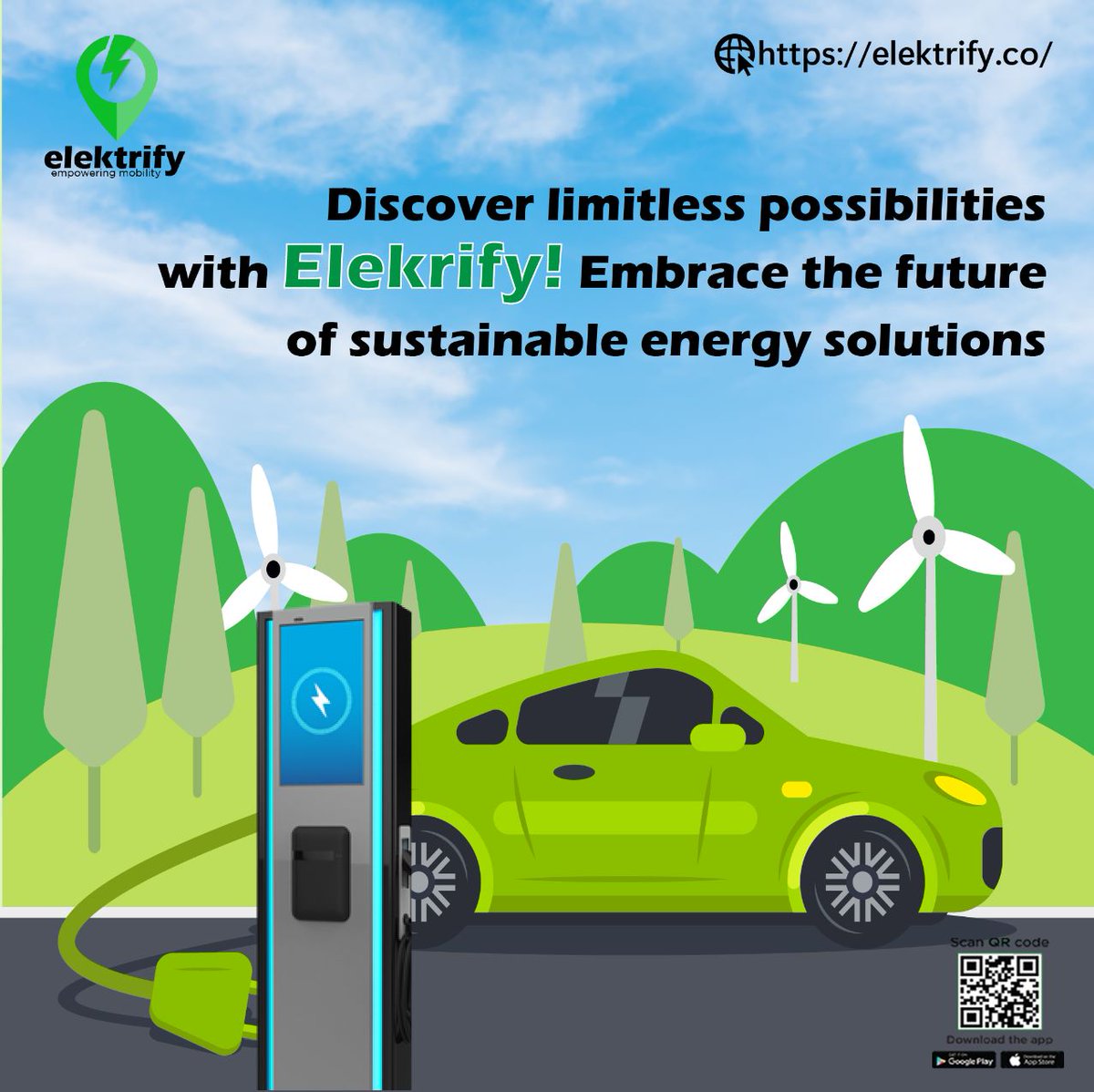 ElektrifyApp's tweet photo. Discover limitless possibilities with Elektrify! Embrace the future of sustainable energy solutions.
Elektrify - . Download Android App: https://t.co/k4DnIkORXL
Website: https://t.co/Nd2K8M8Ijj
#Elektrify #EVChargingStation #ElectricVehicleChargingStation #EVChargingPoint https://t.co/VDOEymzHDn