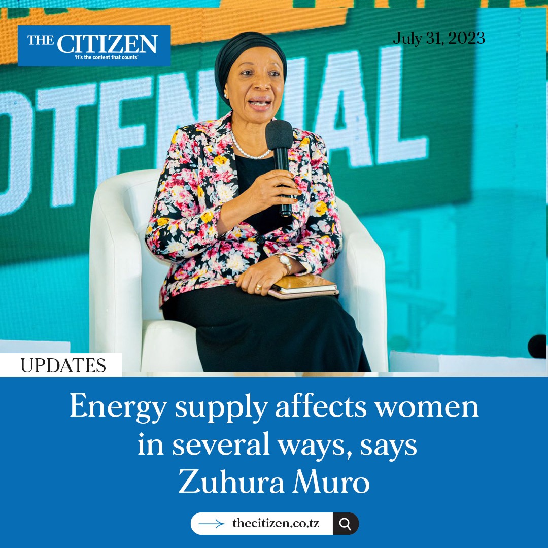 TheCitizenTz's tweet photo. Founder and managing director of Lindam Group, Ms Zuhura Muro, has said that if energy is improved, it will reduce maternal deaths. 
She was speaking on Monday, July 31, 2023 at the Mwananchi Thought Leadership Forum Symposium. 
 #MwananchiForum 
#EmpoweringtheNation https://t.co/tpK43xXewE