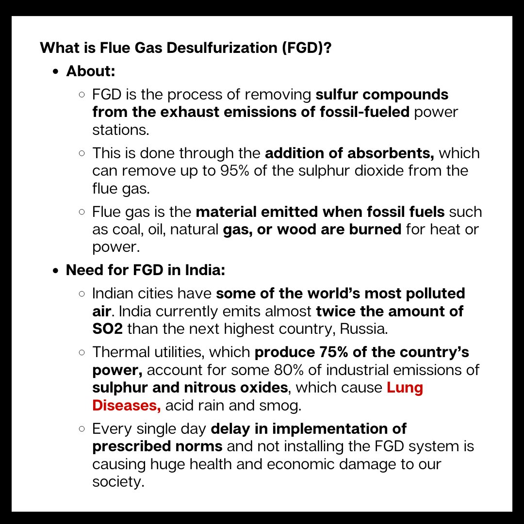 drishtiiaseng's tweet image. Here is one of the important current affairs. We urge you to prepare from the website if you are appearing for UPSC 2023.

Read More: drishtiias.com/current-affair…

#SulfurDioxide #Emissions #Fuel #LungDiseases #CurrentAffairsToday #UPSCNews #UPSC #IAS #DrishtiIASEnglish #DrishtiIAS