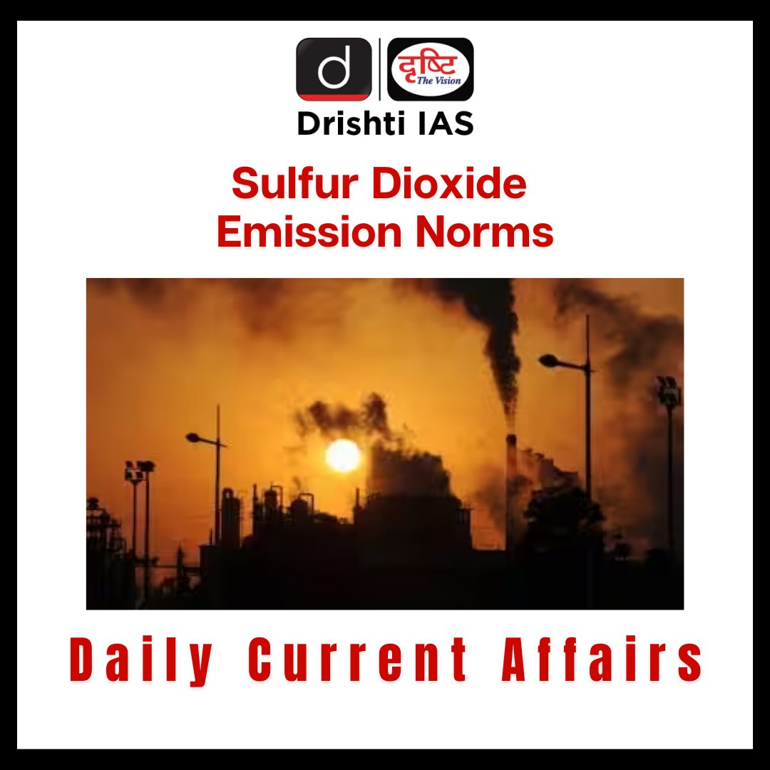 drishtiiaseng's tweet image. Here is one of the important current affairs. We urge you to prepare from the website if you are appearing for UPSC 2023.

Read More: drishtiias.com/current-affair…

#SulfurDioxide #Emissions #Fuel #LungDiseases #CurrentAffairsToday #UPSCNews #UPSC #IAS #DrishtiIASEnglish #DrishtiIAS