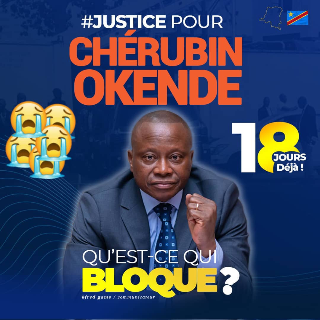 JUSTICE POUR CHÉRUBIN OKENDE tweet media