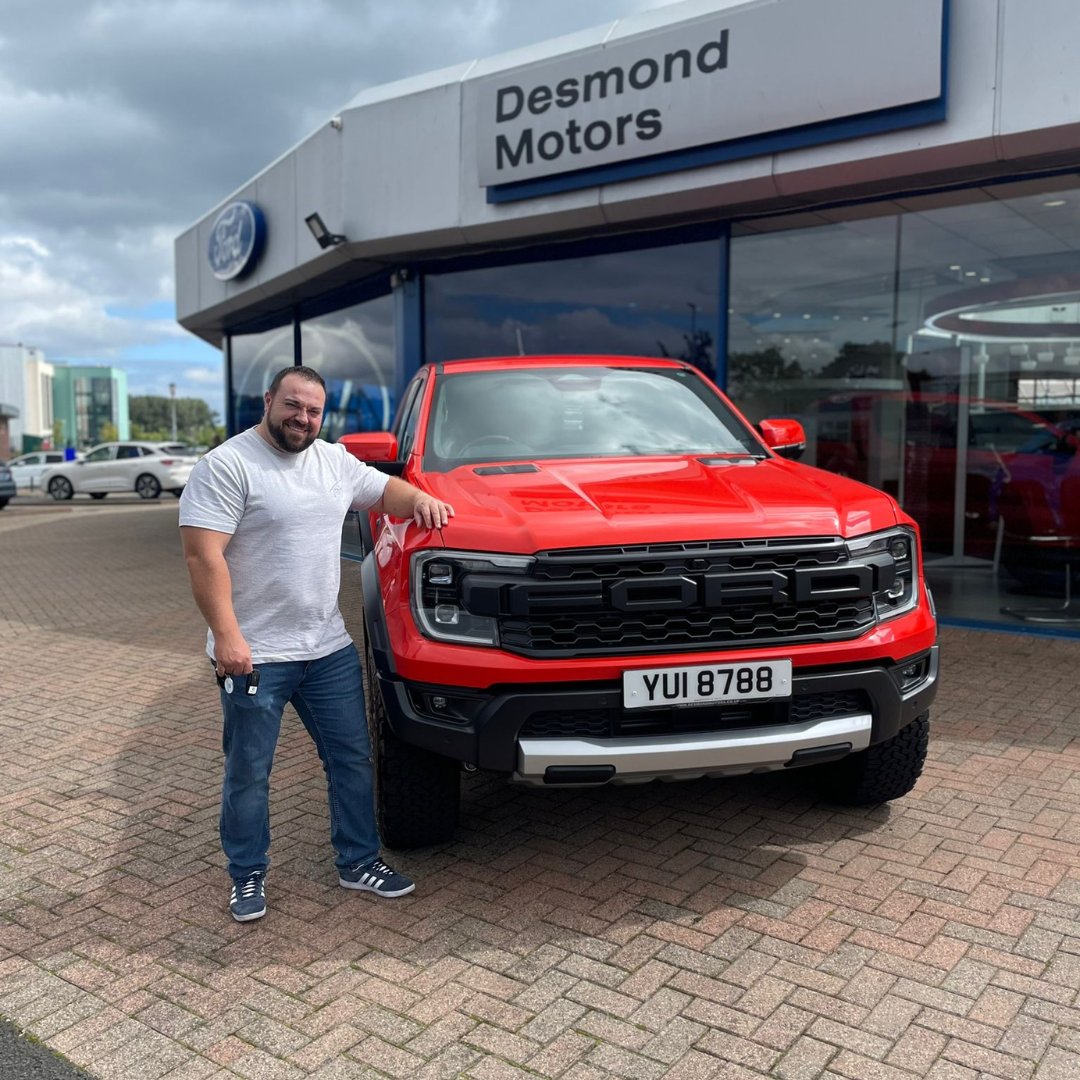 Garry from Gas Stop Stores collected his beautiful new Ford Ranger Raptor in code orange today from sales manager Michael. Thank you for the business Garry and best of luck with your beautiful new vehicle👏