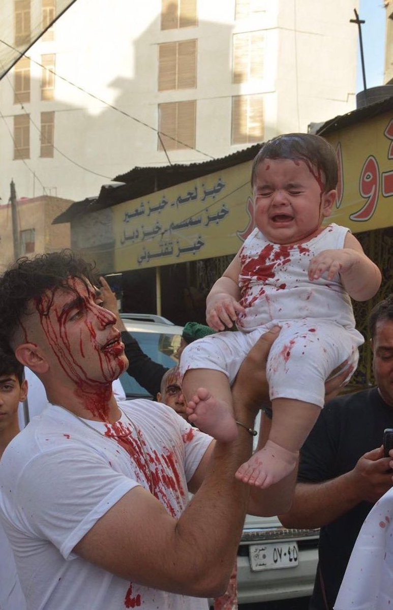 يظنون ان هذا يُرضي الله، و يظنون ان الحسين سوف يفرح برؤية ذلك؟!