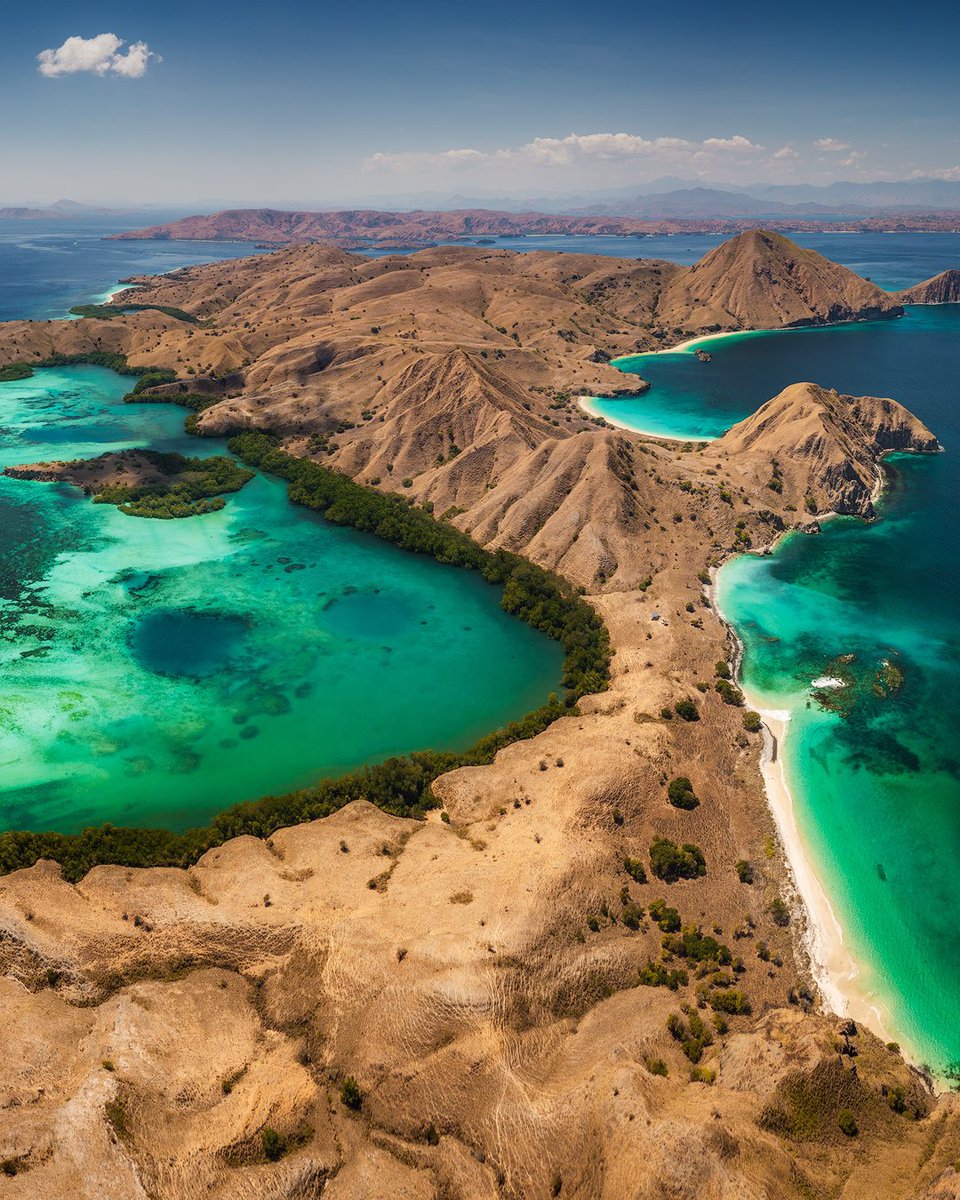 GM to all drone photography lovers from Komodo, Indonesia.