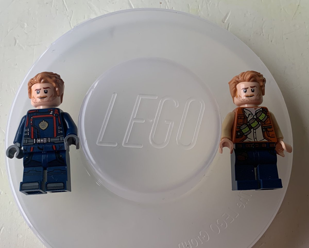 FunWithLego's tweet photo. Star Lord and Owen Grady  ever in the same room at the same time! 
@LEGO_Group #minifigs #LEGO https://t.co/p66Qt637mX