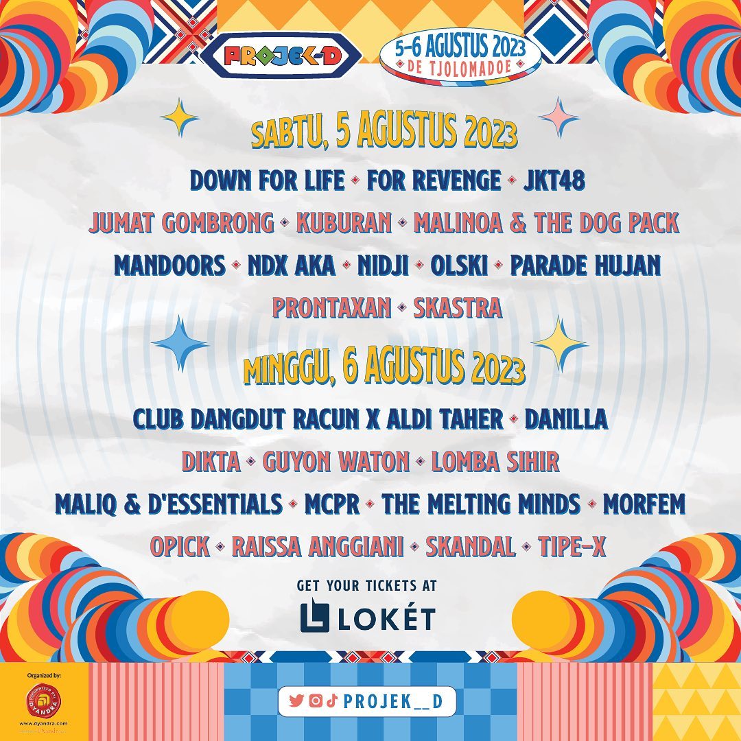 woytomtom_'s tweet photo. 🚨 GIVEAWAY 🚨

Dua Tiket Event Projek-D di Karanganyar (Solo) Sabtu, 5 Agustus 2023!!

S&amp;K:
- Follow akun ini
- Retweet dan Like
- Drop Foto Oshi terbaik versi kalian

GA ditutup hari kamis jam 23:59 wib, Pemenang diumumin Jumat. Goodluck! https://t.co/BWMzANYfCj