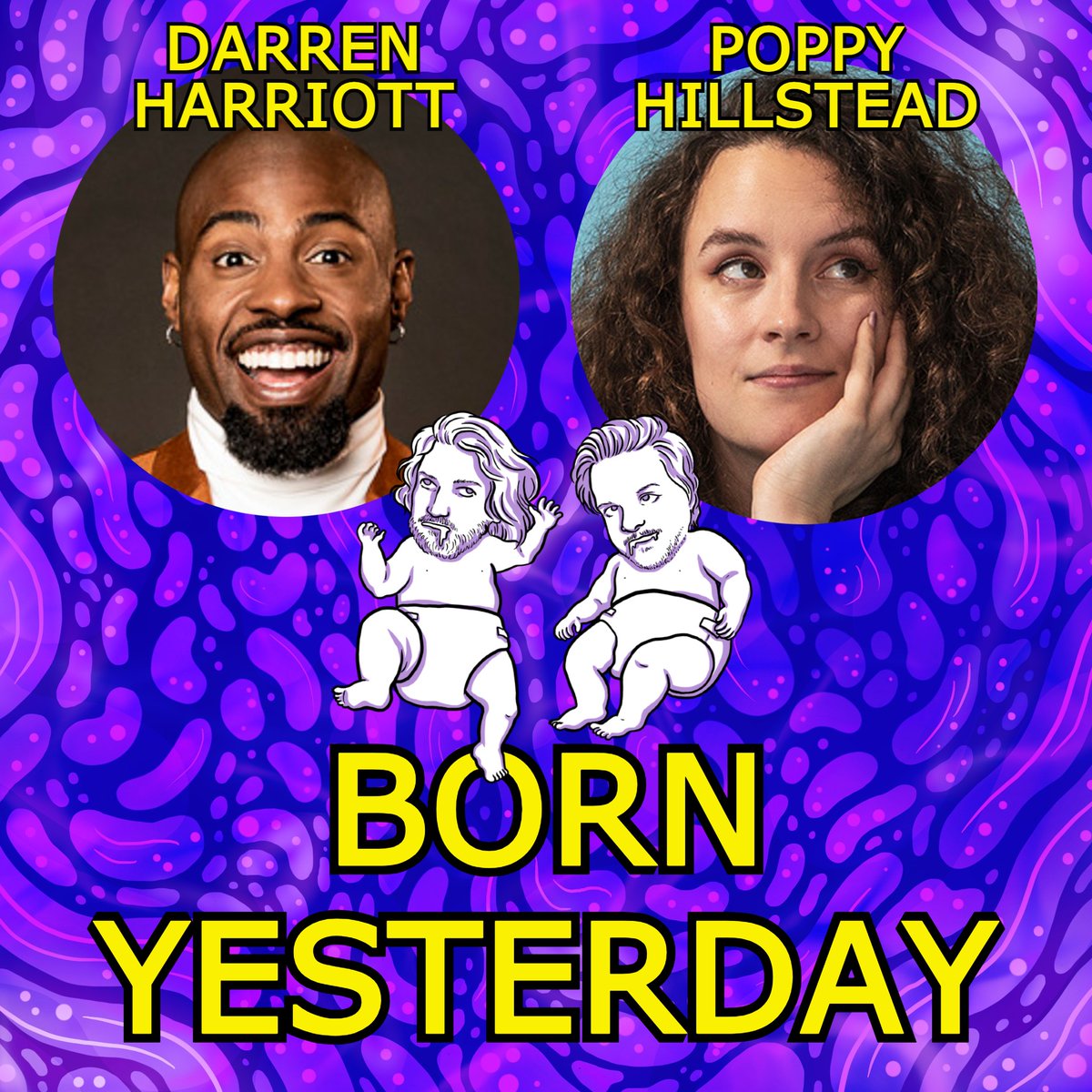 The fabulous Summer Special episode of BORN YESTERDAY with the brilliant DARREN HARRIOTT (find him on Insta) and @poppyhillstead along with, of course @SomeNiceFun and @AlexyBennett is available to listen to now wherever you get your podcasts! shows.acast.com/born-yesterday…