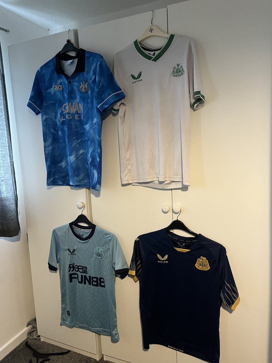 tomsjones's tweet photo. @NCLFoodbank hi, I’ve got some old Newcastle shirts I’d like to donate if you can make use for someone? All adult Small. I’m North Wales based so will post to you if you want them, just let me know an address. Sorry wouldn’t let me DM you, thanks. https://t.co/DBBLaVNLuT