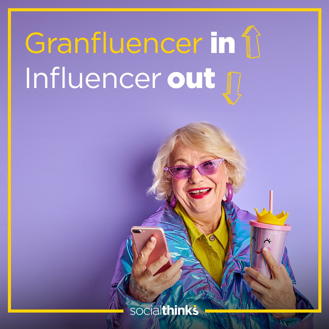 Renkli hayatları, dinamik duruşlarıyla birçok marka ile anlaşmayı başardılar. Sosyal medyanın influencer rüyası yerini granfluencer kitlesine bırakacak gibi. Sizce de granfluencer in, influencer out mu? #influencer #granfluencer