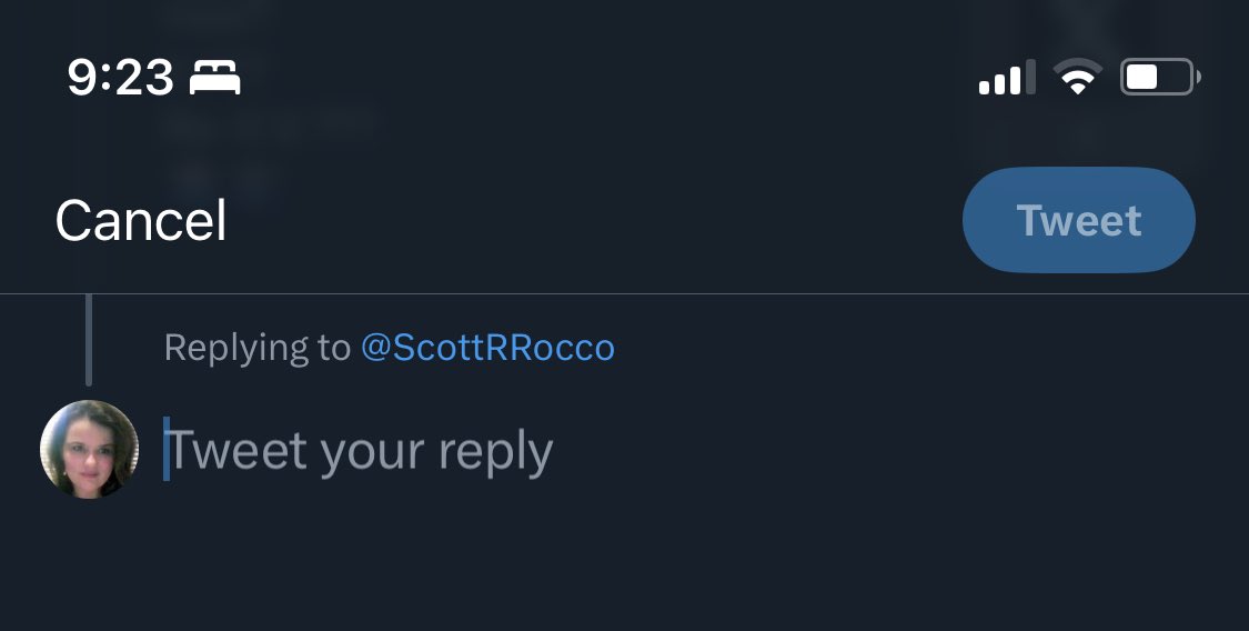 lisam2111's tweet photo. @ScottRRocco It seems when we comment and reply we are still tweeting! https://t.co/NJR2D5gpGq