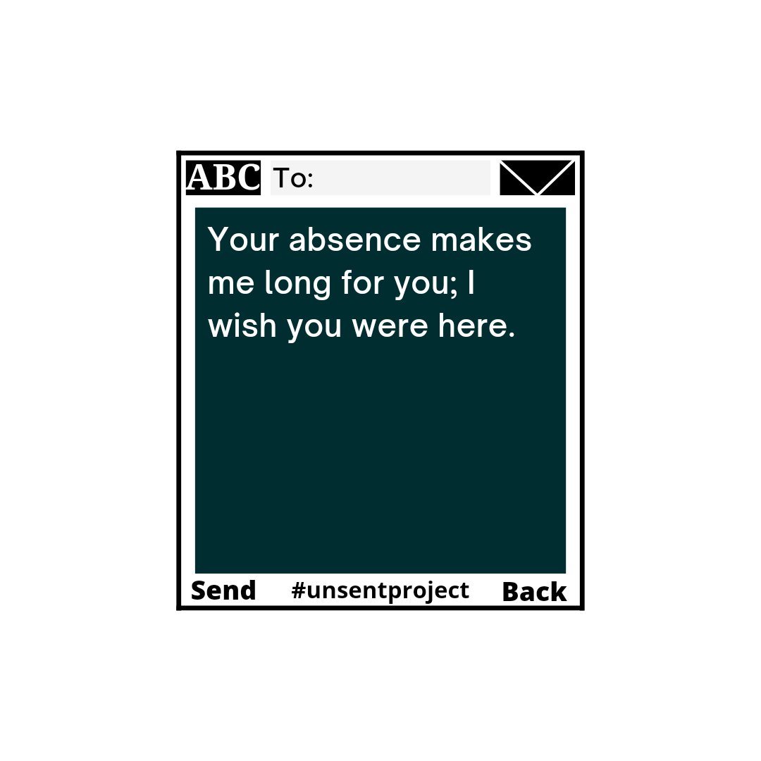 ͏͏͏͏͏͏   
   
SUBMISSION 228  ✎    
The Unsent Project RP      
͏͏͏͏͏͏ ͏͏͏͏͏͏   
͏͏͏͏͏͏