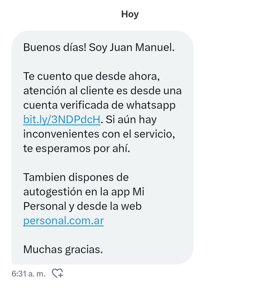 RyanRegios's tweet photo. @PersonalFlow_At Si claro  son de mucha ayuda te mandan a  whatsapp donde no contestan y a una app que anda como el culo y nadie contesta nada , todo el fin de semana pidiendo soluciones para ser ignorado..."novedades importantes" que mierda tiene de importante este mensaje generico? https://t.co/i2sJXbqWAa