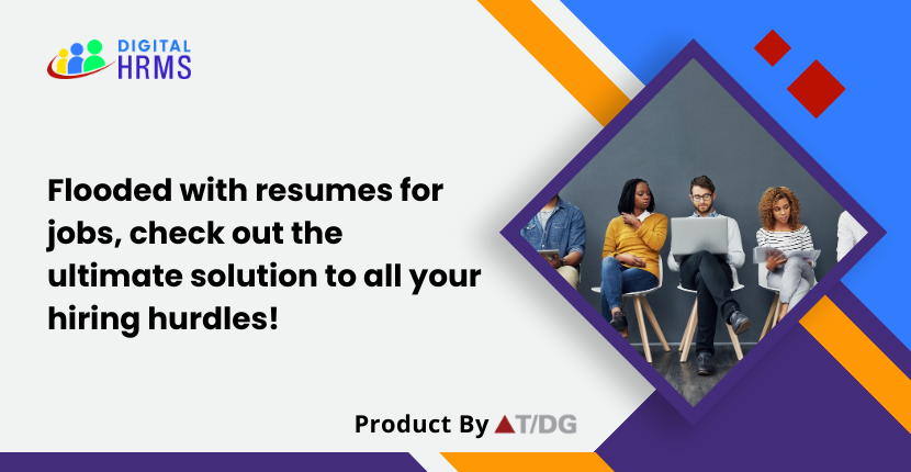 DigitalHRMS's tweet photo. Too many resumes flooding your inbox? Our Digital HRMS Recruitment Module uses advanced AI screening to shortlist the most qualified candidates, saving you precious time and effort! Click here https://t.co/7m84qMvGH0 #HRMS #RecruitmentModule #HRtech #TalentAcquisition #hrmstool https://t.co/zQOyVAjapv
