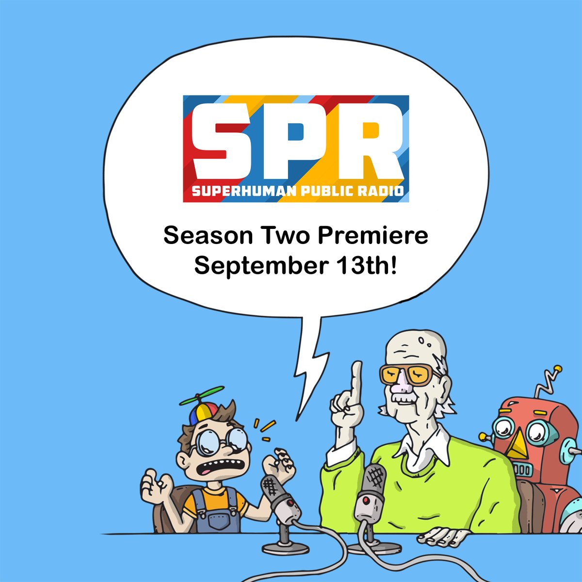 SPRpod's tweet image. It’s been years in the making, but we’re proud to announce that Season Two will debut on September 13th! Catch up on Season One wherever you listen to podcasts!