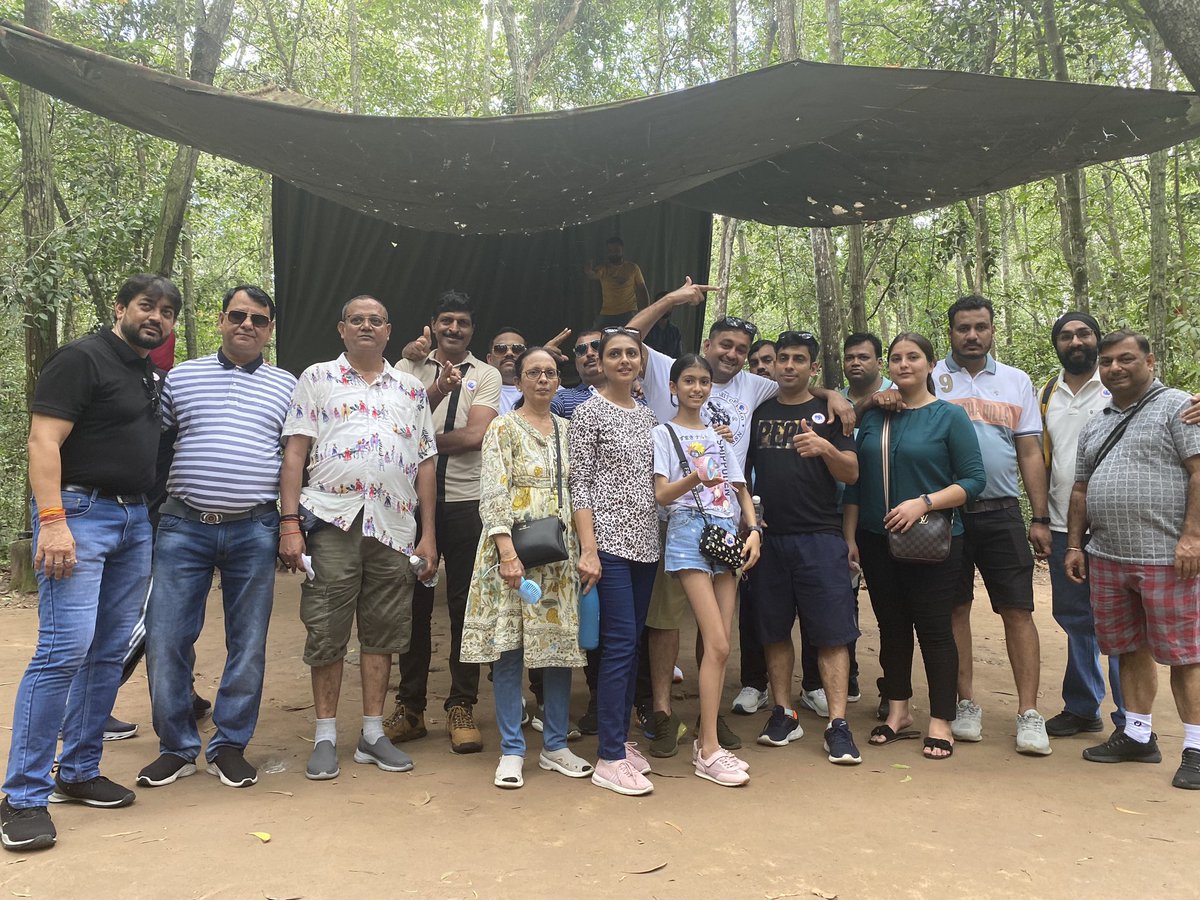 MaikaTours's tweet photo. Indian tourists visited Cu Chi Tunnels with Maika! https://t.co/OP4VLQQo8h