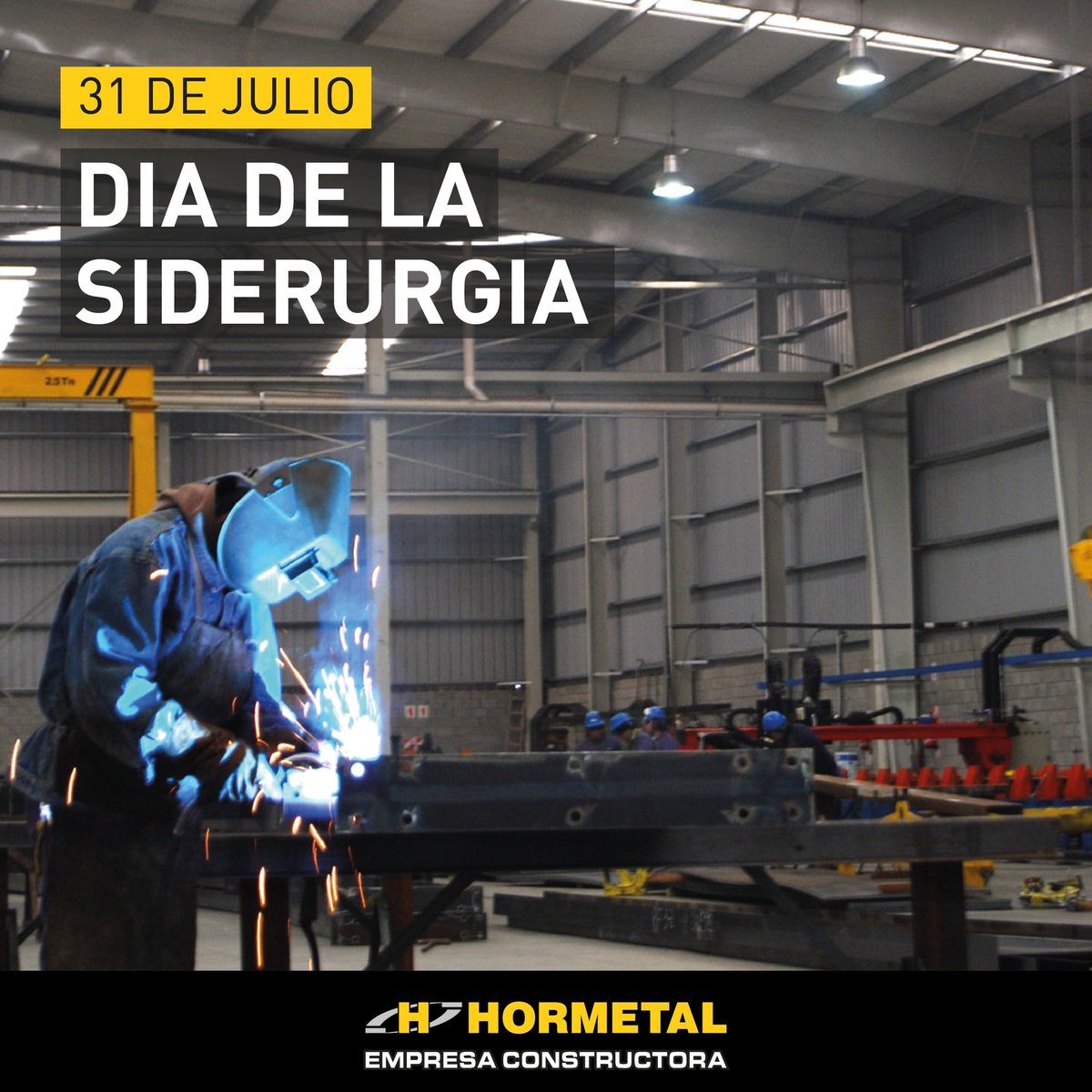 HORMETALsa's tweet photo. 31 de julio #DiaDeLaSiderurgia
¡Feliz día! https://t.co/lB8hvhJOns