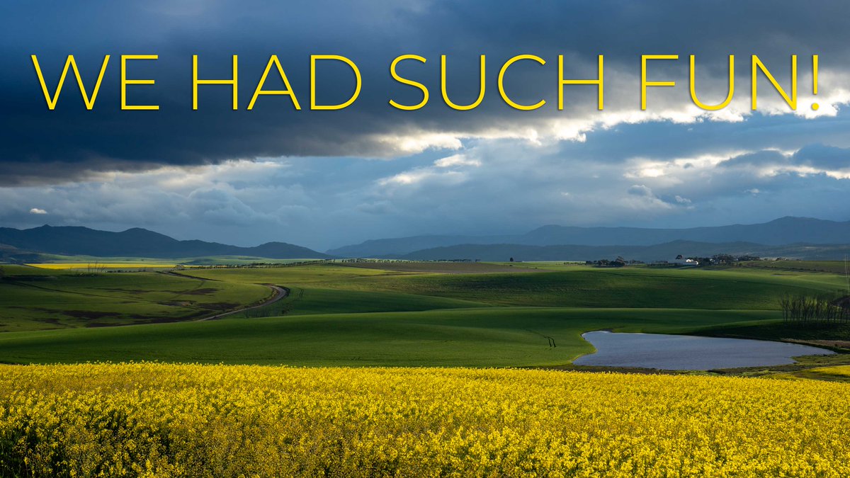 RogerdelaHarpe's tweet image. Of canola fields and waterfalls: youtu.be/iPlFEnMpDms

#canola #photography #overberg