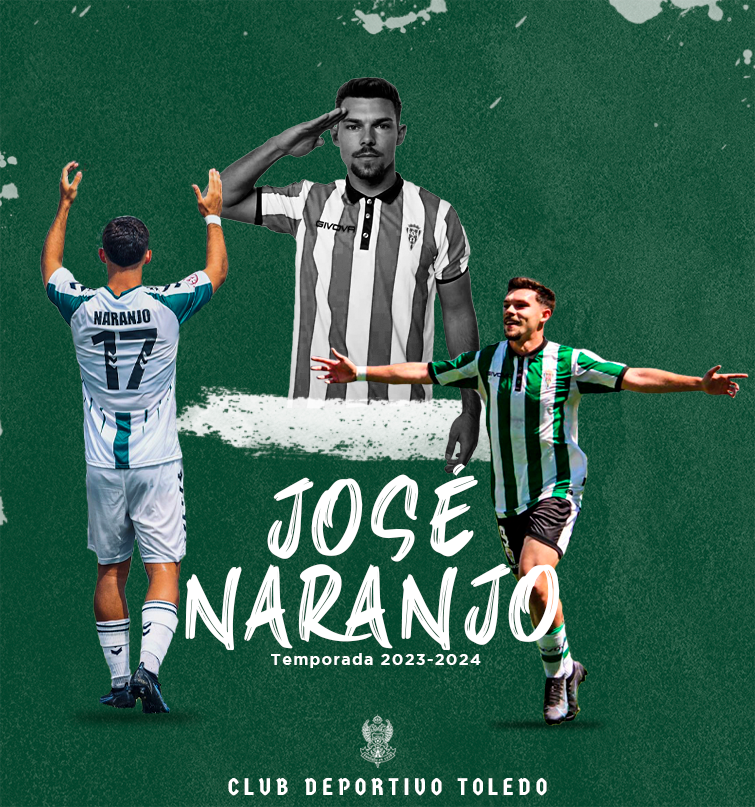 CD_Toledo's tweet photo. 🚨 OFICIAL | Jose Naranjo, potencia y remate para la delantera verde 

🔗 https://t.co/ayBA5pZ6Jg

#SiempreCDToledo 💚⚪️ https://t.co/SdltmBwVk2