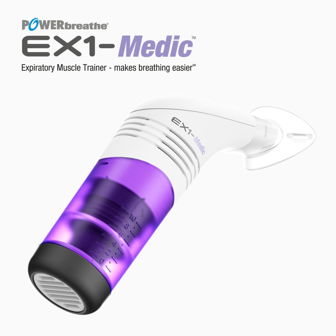 POWERbreatheUK's tweet photo. POWERbreathe EX1 Expiratory Muscle Trainers (#EMT)

Improve the #strength, function and #endurance of your expiratory muscles only.

🔗https://t.co/mmuA5n6XMX https://t.co/ECDfeZQo9K