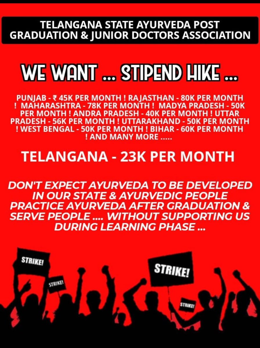 salanamahesh's tweet photo. # Stipend not enhanced since decade .
#Stipendstrike https://t.co/FFdv8eo2kD