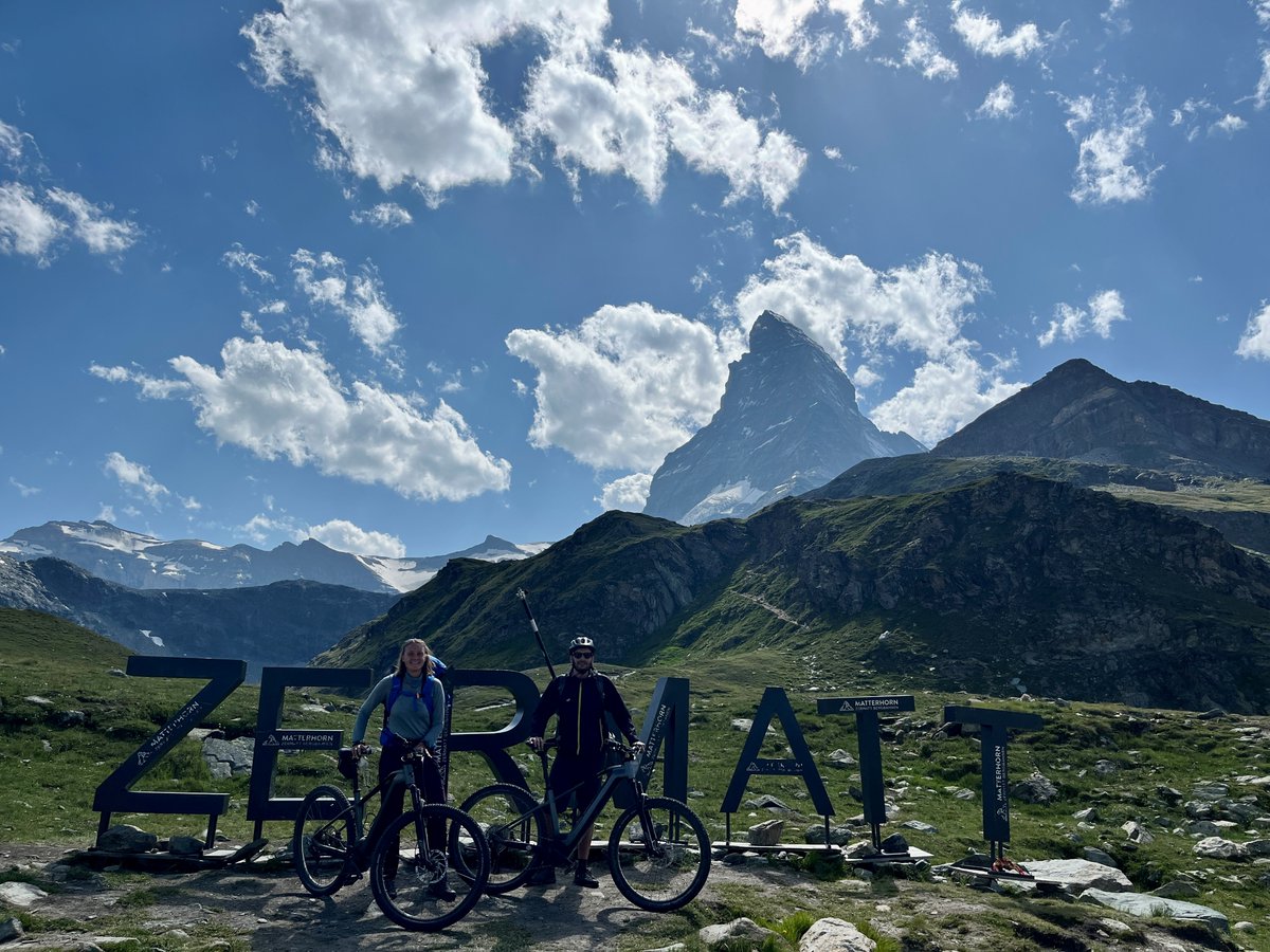 alp_wise's tweet photo. Leona and Mattia have been carrying out fieldwork in #Swiss #valleys : #Zermatt, #Zinal and #Turtmann. Pebble counts will be used to calculate #bedload transport capacity and GPS measurements will serve as GCPs for their photogrammetric models. #ALTROCLIMA project https://t.co/lzy5xjg2P3