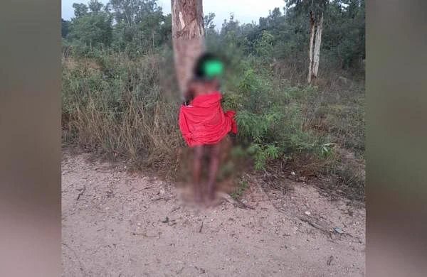 ambedkariteIND's tweet photo. Dalit woman assaulted, stripped and tied to a tree all night, incident happened in Giridih, Jharkhand. https://t.co/SE3piUavaK