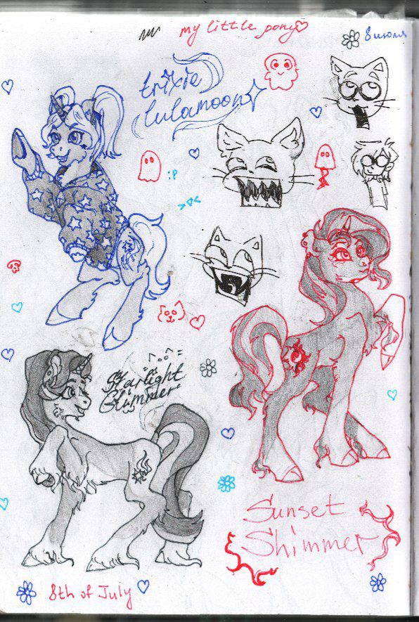 le_fr0mage's tweet photo. my fav trio 
[ rt pls ]
#mylittlepony #mylittleponyfanart #ArtistOnTwitter #art https://t.co/rAPubxsWcj