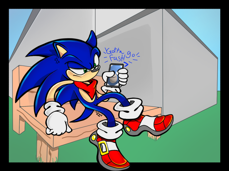 TBSF on X: Hey I made a render of that one Sonic Channel art with