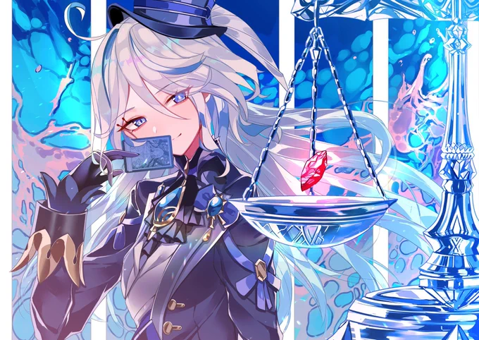 #今月描いたイラストを晒そう 全部青!!