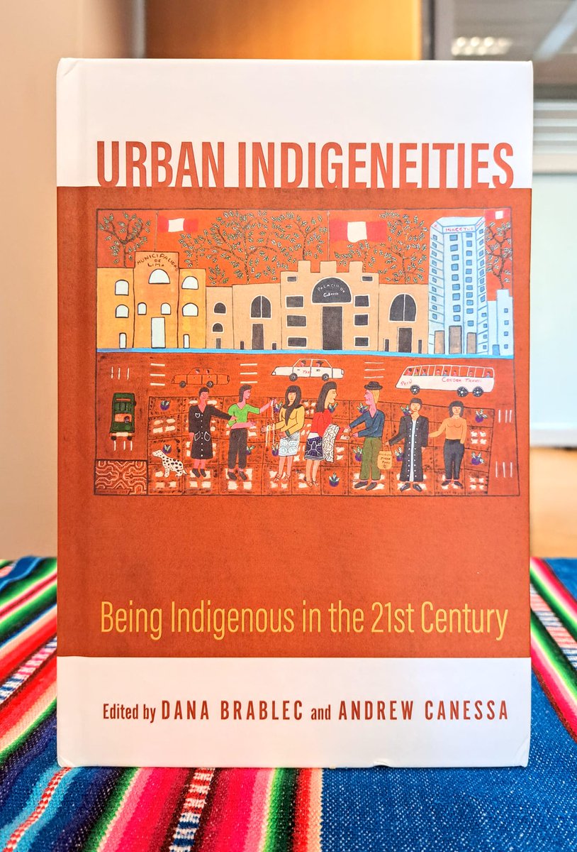 The advanced copy of our book, Urban Indigeneities @AZpress is here, newly arrived from the printer! Looking forward to the official release date (19/09/2023)! #UrbanIndigeneities #IndigenousVoices #CityLife #Indigenouspeoples #Book #Indigenousurbanization #Cities