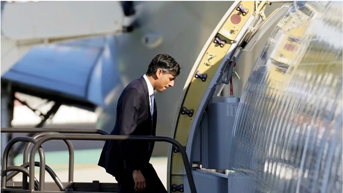 Rishi Sunak has claimed that voters are fine with him spending £50,000 a day on this ridiculously large private jet. If you aren’t fine, RT and tell him to spend his own £720,000,000. Where is his pay restraint? Also like if you want him to f** off.