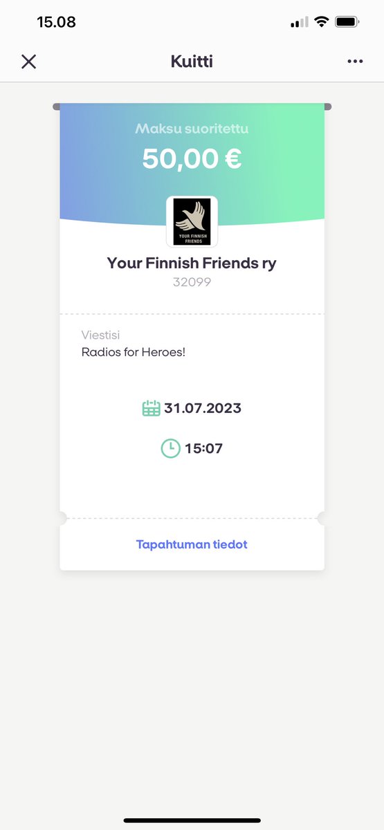 Tänäänkin on loistava päivä tukea Ukrainaa - vaikkapa lomien päättymisen kunniaksi. Radios4heroes!