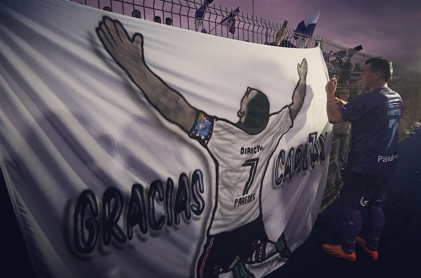 EdoJimenezM's tweet photo. Gracias capitán @estebanparedesQ https://t.co/XTwGhqNtxz
