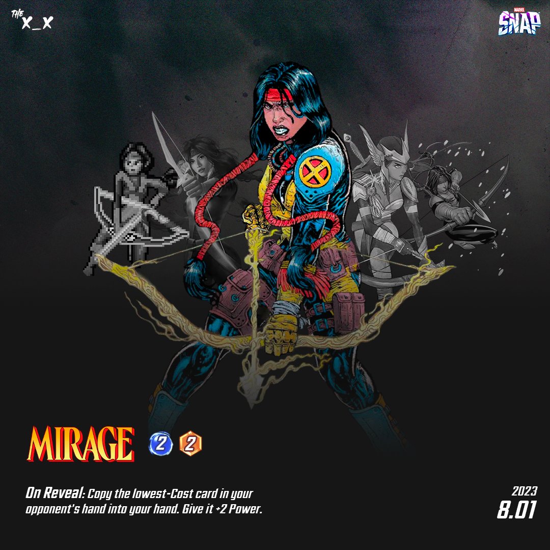 Mirage <a href="/MARVELSNAP/">MARVEL SNAP</a> <a href="/MarvelSnapNews/">Marvel Snap News</a> <a href="/SnapDecks/">SnapDecks</a> #MARVELSNAP