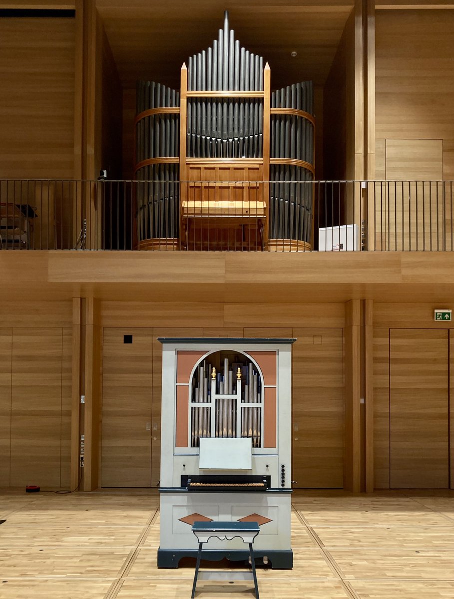 Tonight's concert by Massimiliano Guido in the McPherson Recital Room is played on a fantastic Goetze and Gwynne Italian organ; built in 1996, it was copied from a 17th-century positive organ made in Lucca. Concert starts at 19:30, tickets are available on the door.