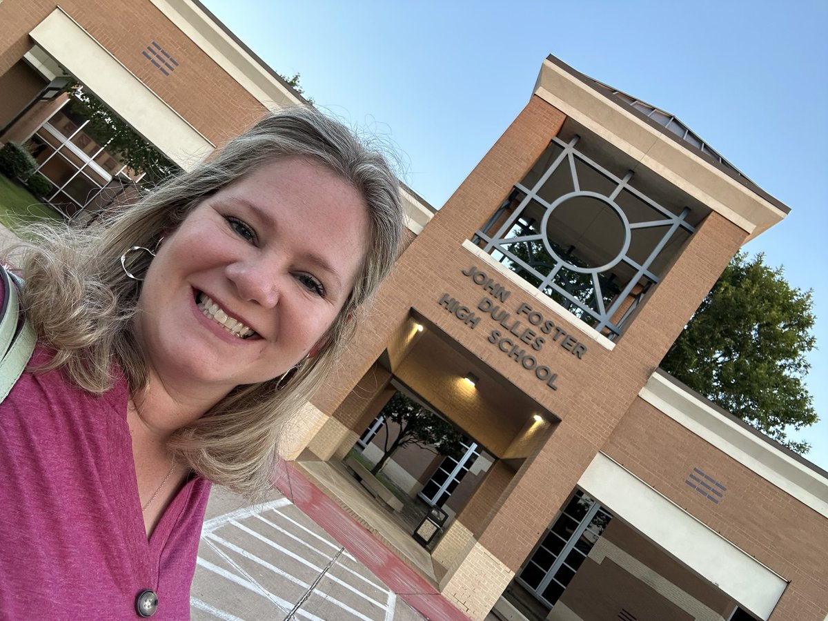 Today I start my next adventure as I return to the campus life after 7 years in a district support role. I’m so excited to join the Viking family! #raisethesails <a href="/DHS_Vikings/">Dulles High School</a>