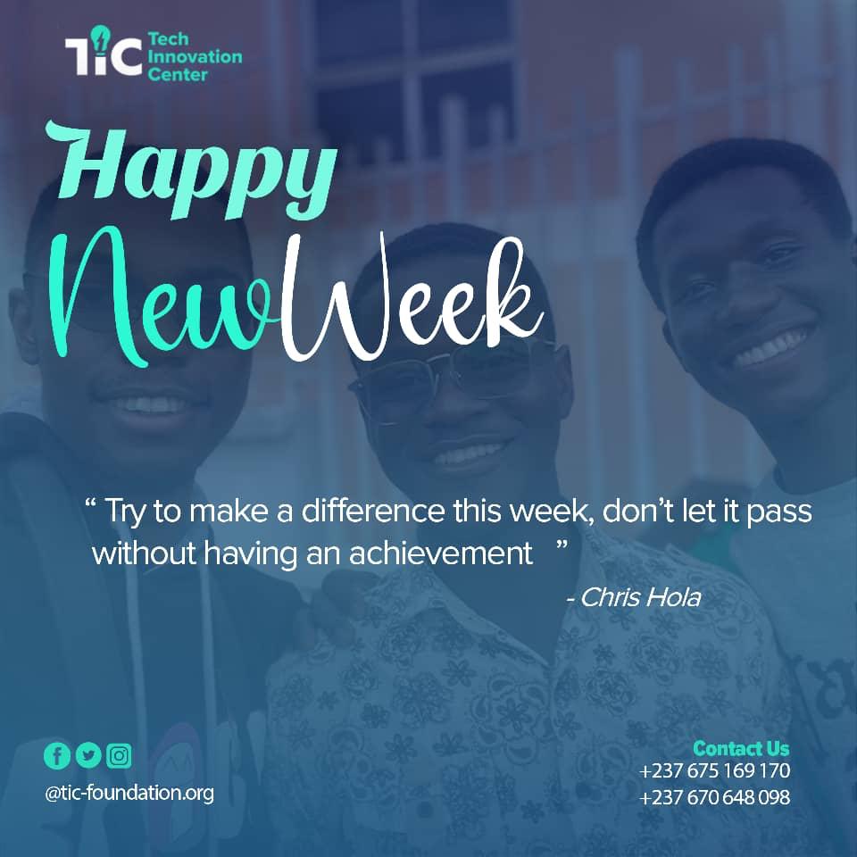 tic_summit's tweet photo. Happy New Week, everyone! 
As we start this new week, let's be grateful for all the good things in our lives, and let's set some positive goals for ourselves.

Likewise, registration for the TiC Startup Fellowship is still open at https://t.co/F05n1vCeOs https://t.co/2y409Hj9es